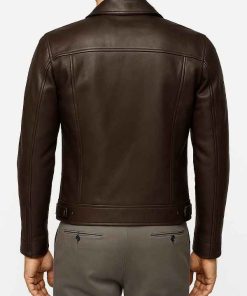 Men’s Retro Brown Shirt Style Jacket