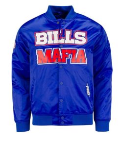 Buffalo Bills Mafia Blue Bomber Jacket
