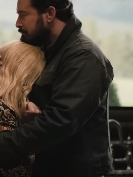 Cole Hauser Yellowstone Season 5 Rip Wheeler Black Jacket