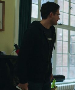 Spoiler Alert 2022 Ben Aldridge Black Zip-Up Hoodie