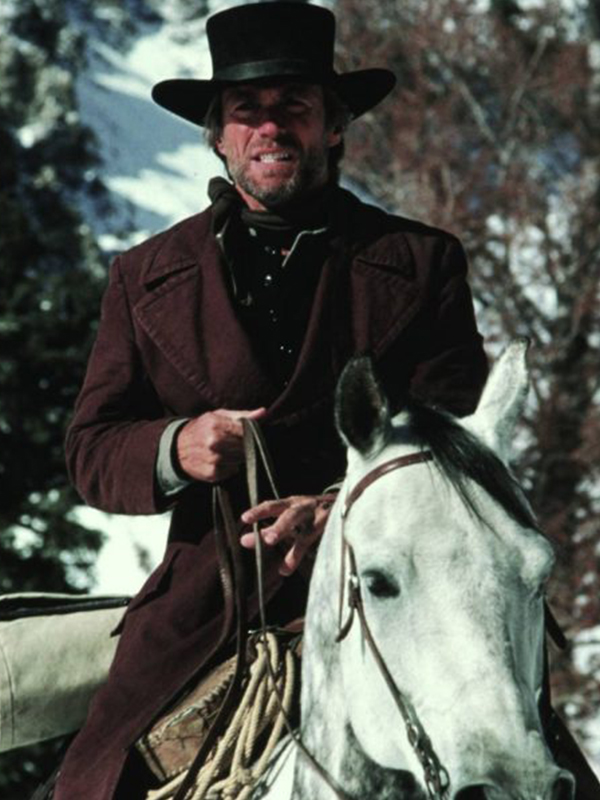Pale Rider Clint Eastwood Trench Coat Preacher Coat