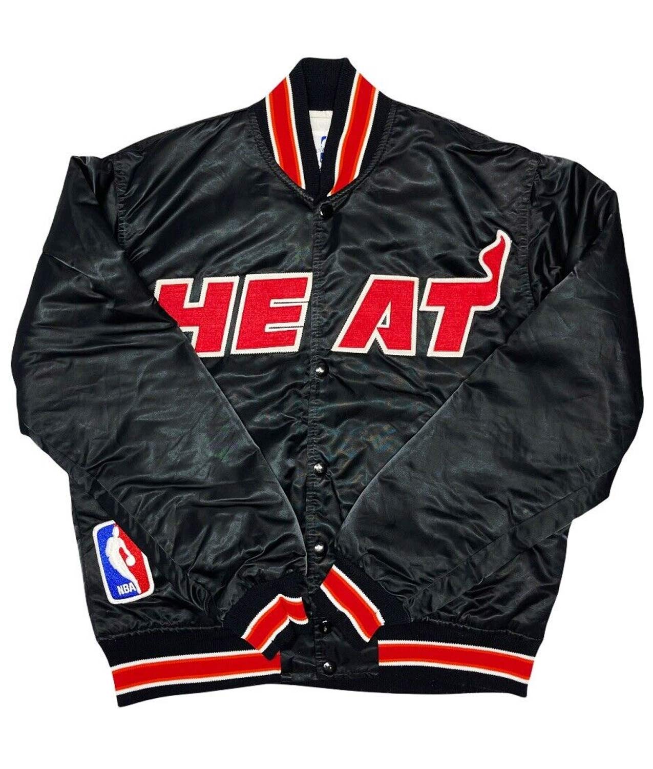 Chicago Bulls Black Satin Bomber Jacket - Paragon Jackets