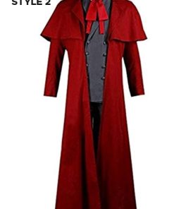 Alucard Hellsing Coat Red Wool