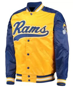 Rams Snoop Dogg Los Angeles Bomber Black Jacket - Films Jackets