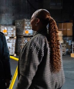 The Equalizer S03 Queen Latifah Check Jacket