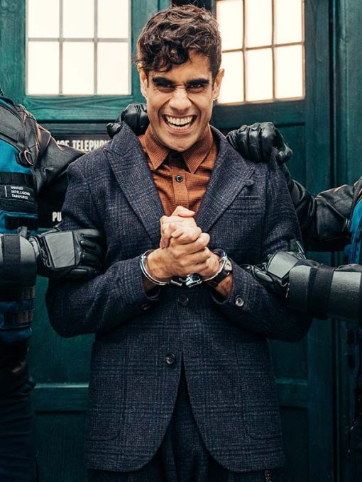 Sacha Dhawan Tv Series Doctor Who Season 13 The Master Gray Blazer