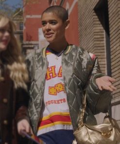 Julien Calloway TV Series Gossip Girl S02 Jordan Alexander Quilted Jacket