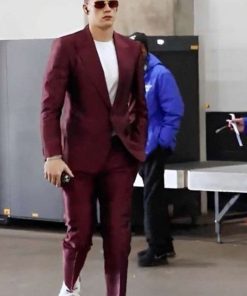 Joe Burrow Maroon Suit