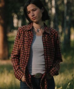 Yellowstone Season 5 Monica Dutton Check Shirt