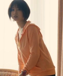 Alice in Borderland Yuzuha Usagi Orange Hoodie