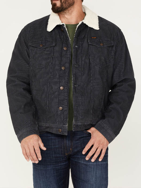 Buy Big Sky S03 Jensen Ackles Black Corduroy Jacket