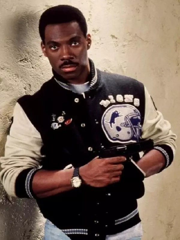 Eddie Murphy Beverly Hills Cop Bomber Jacket Detroit Lions Jacket