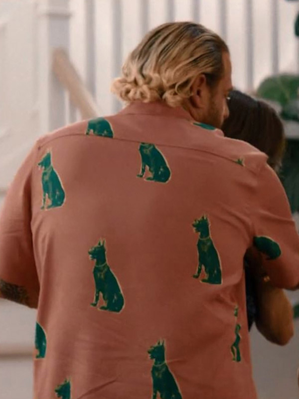 You People 2023 Jonah Hill Shirt Ezra Dogs Printed Pink Shirt