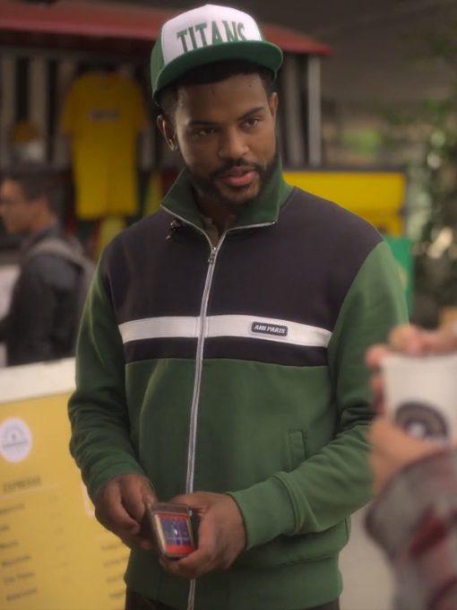 Grown Ish S05 Aaron Jackson Green Jacket