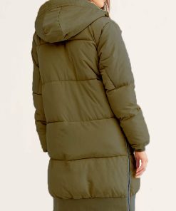 Home Town TV Series Season 6 Erin Napier Green Hooded Coat