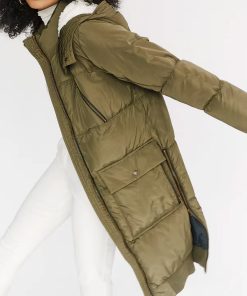 Home Town S06 Erin Napier Sherpa Hooded Coat