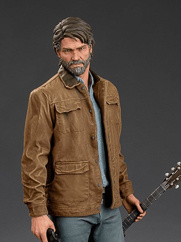 Joel Miller Suede Leather The Last of Us 2 Jacket - USA Leather