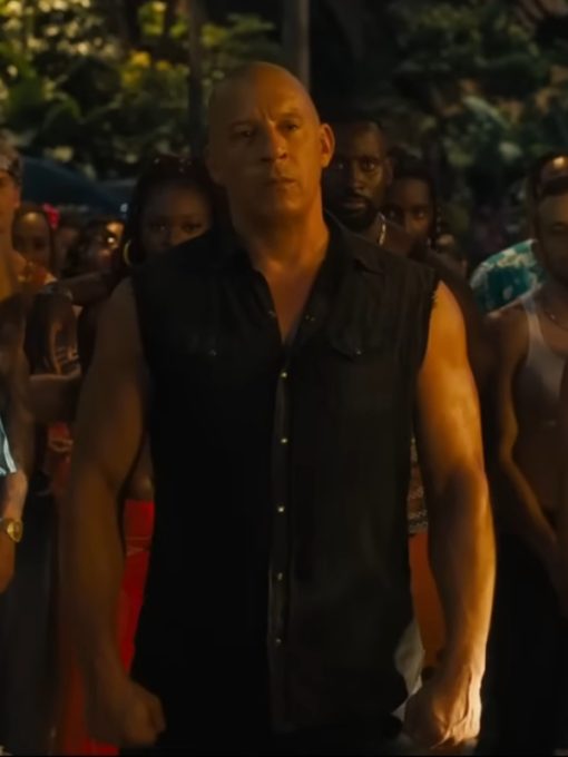 Buy Dominic Toretto Fast X 2023 Vin Diesel Black Vest