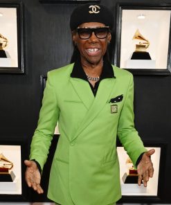Grammys 2023 Nile Rodgers Blazer Green