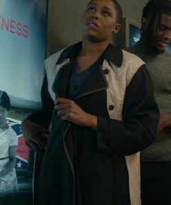Jerrie Johnson Tv Series Harlem Tye Reynolds Black Trench Coat