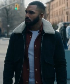 Ian Walker TV Series Harlem Tyler Lepley Black Jacket