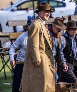 Robert De Niro Killers of the Flower Moon 2023 William Hale Brown Coat Trench