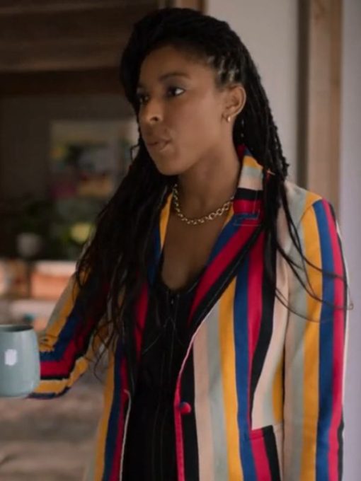 Gabby Shrinking Jessica Williams Multicolor Blazer