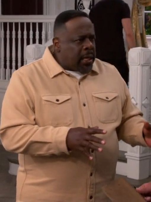 Cedric The Entertainer The Neighborhood Season 5 Calvin Butler Cotton Shirt