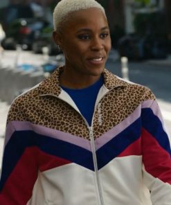 Harlem Season 2 Jerrie Johnson Chevron Pattern Tracksuit