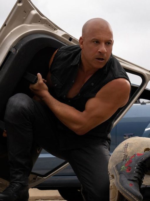 Vin Diesel Fast X 2023 Dominic Toretto Black Vest