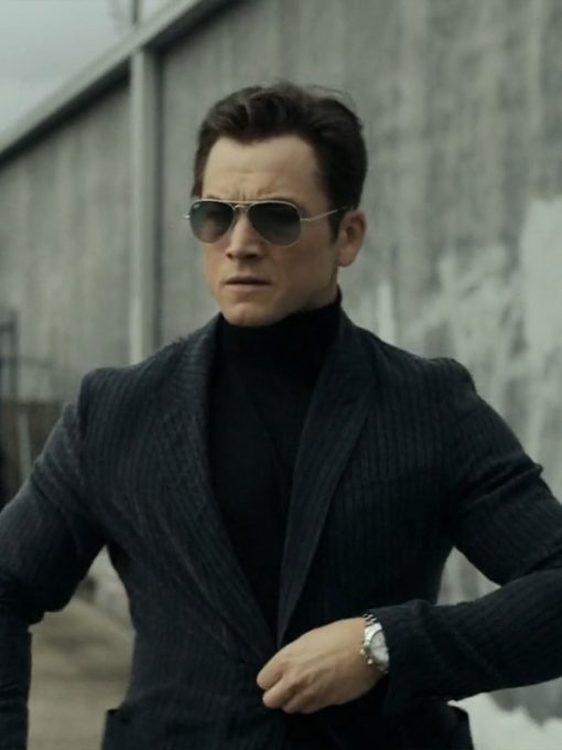 Taron Egerton TV Series Black Bird James Gray Blazer