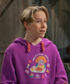 Jake TV Series Bunk’d Season 6 Luke Busey What’s Lunch For Hoodie
