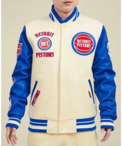 Maker of Jacket Vintage Detroit Pistons Basketball Jacket