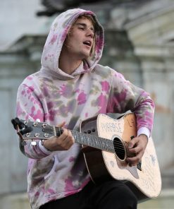Justin Bieber Dye Tie Hoodie