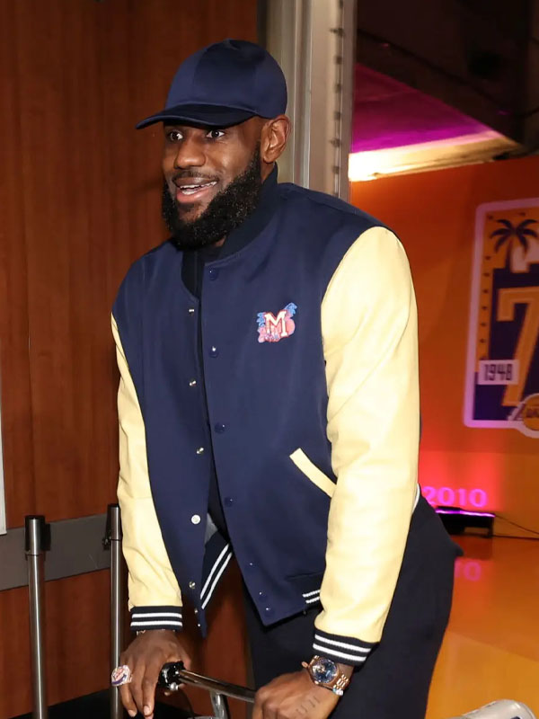 LeBron James NBA 2023 Varsity Jacket