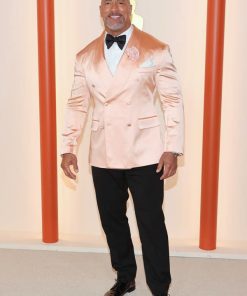Order Oscar 2023 Dwayne Johnson Pink Tuxedo