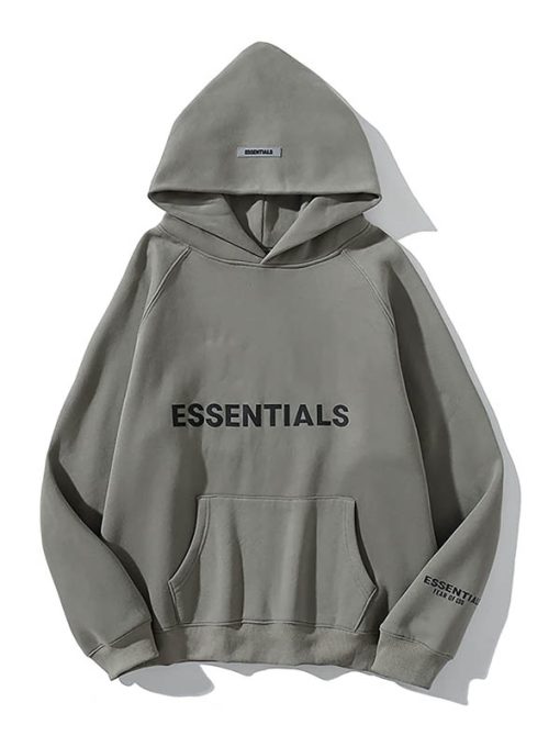 FEAR OF GOD Essentials Pullover Gray Hoodie
