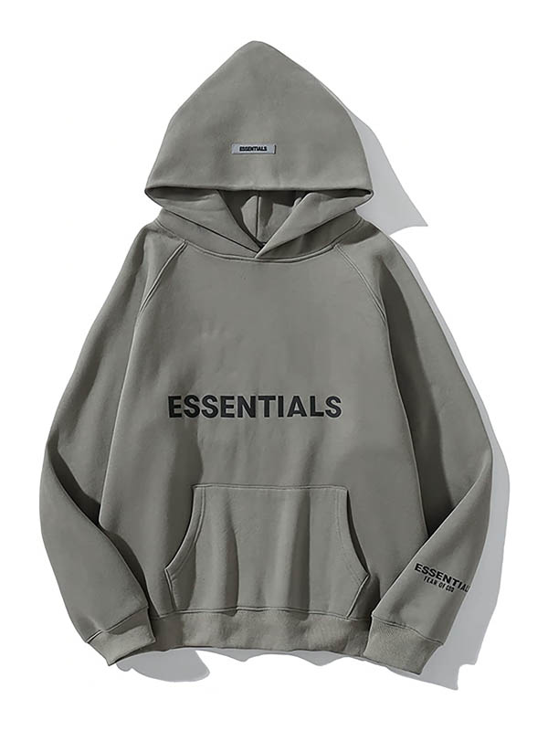 Essentials Gray Pullover Hoodie | FOG ESSENTIALS Gray Hoodie