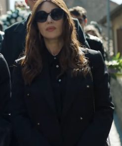 Toni Collette Mafia Mamma 2023 Kristin Black Blazer