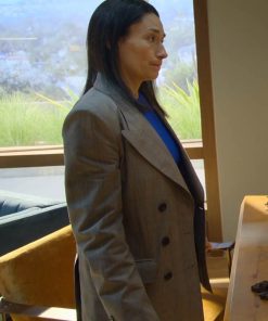 Sian Clifford TV Series Unstable 2023 Anna Checked Blazer
