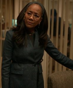Amanda Will Trent Season 1 Sonja Sohn Blue Plaid Jacket