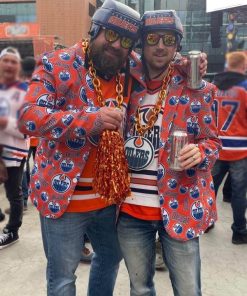 Edmonton Oilers Suit Jacket