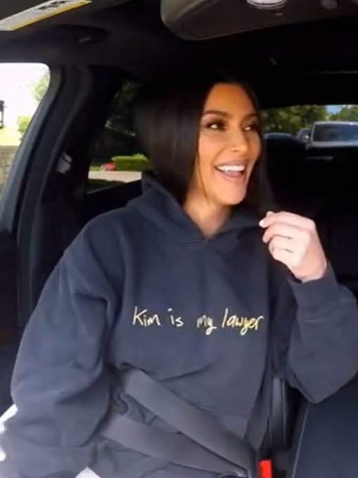 Kim Is My Lawyer Pullover Black Hoodie
