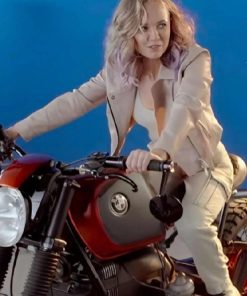 Sienna Movie Knights Of The Zodiac 2023 Madison Iseman Cropped Biker Jacket