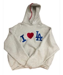 Madhappy x Dodgers I Love La Grey Hoodie