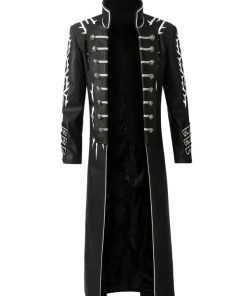Devil May Cry 5 Video Game Vergil Leather Coat