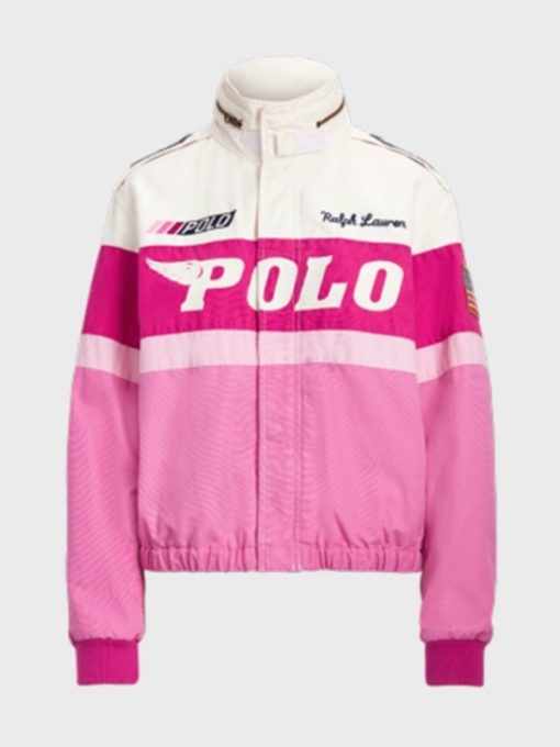 Ralph Lauren Pink Polo Racing Jacket