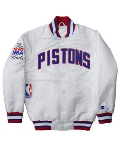 Starter Detroit Pistons NBA Satin Jacket