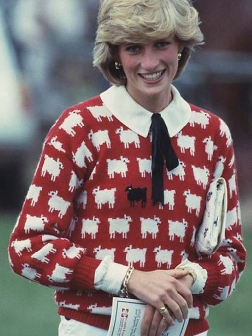 Princess Diana Black Sheep Sweater - UNISEX