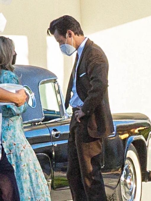 Don’t Worry Darling 2023 Harry Styles Brown Suit